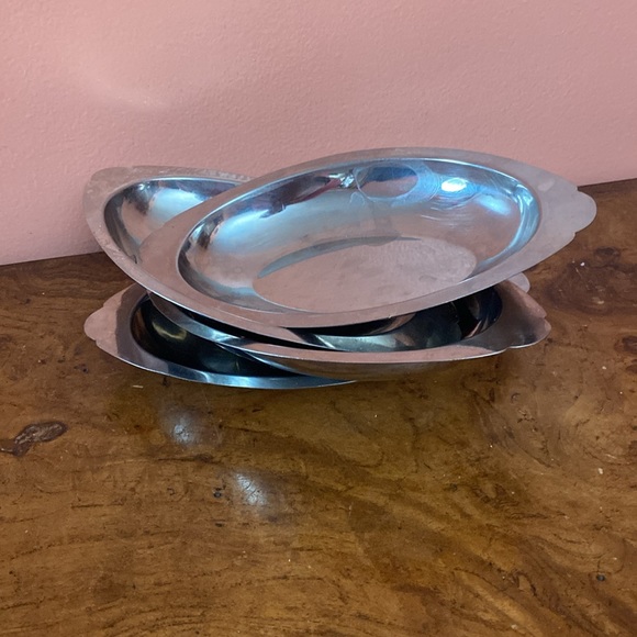 Adcraft  India Au Gratin Oval  8 Oz, Serving Dish Model# OAG-8 Stainless Steel - Picture 3 of 14